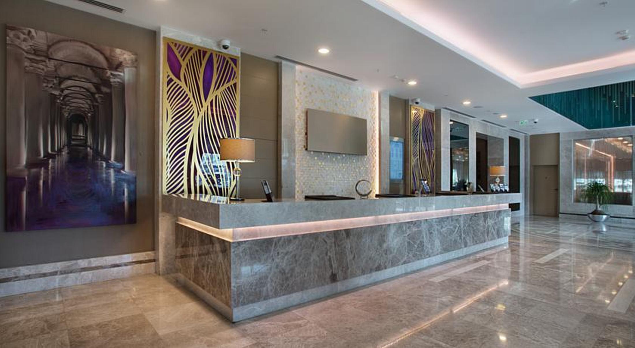 Dedeman Bostanci Istanbul Hotel & Convention Center Экстерьер фото The lobby of the hotel